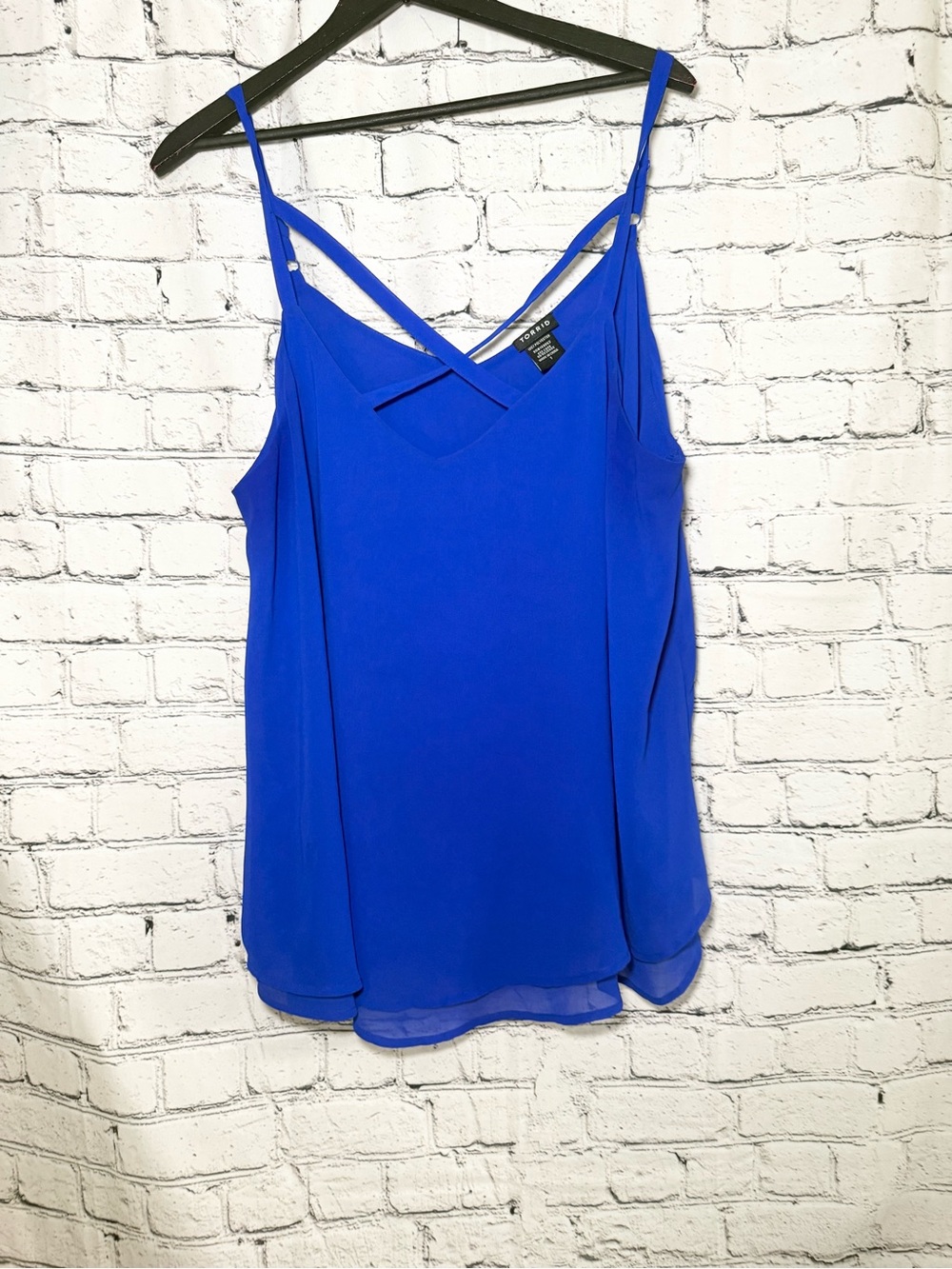 Torrid. Blue talk. Size 1X